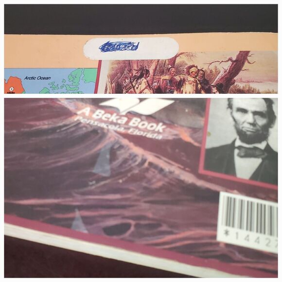 A Beka History Of Our United States 4th Grade Student Text Book Teachers Ed 1990 - Picture 9 of 14